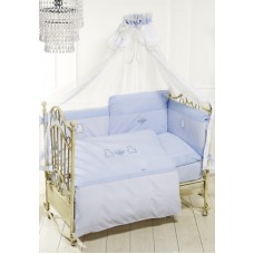 Постельный комплект Feretti Sestetto Long Orsetti Blue Постельный комплект Feretti Sestetto Long Orsetti Blue